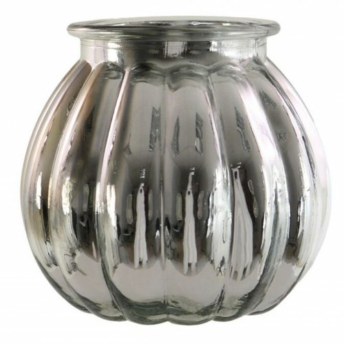 Round bubble mirrored silver - round,