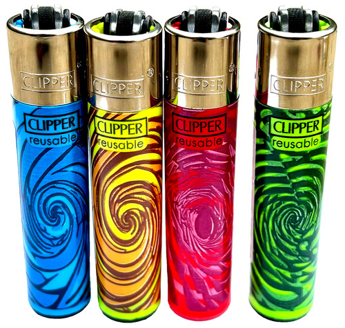 Clipper lighters swirls - 4, x