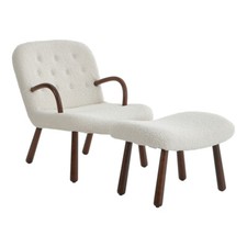 Recliner Chair and Footstool