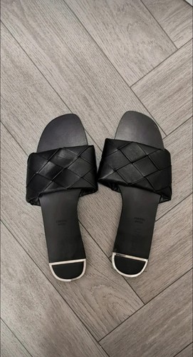 Schuh tristine black woven - black,