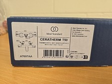 Ideal Standard Ceratherm T50 Exposed Thermostatic Wall Mounted Bath Shower Mixer