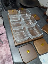 Wooden Food Storage Box with
