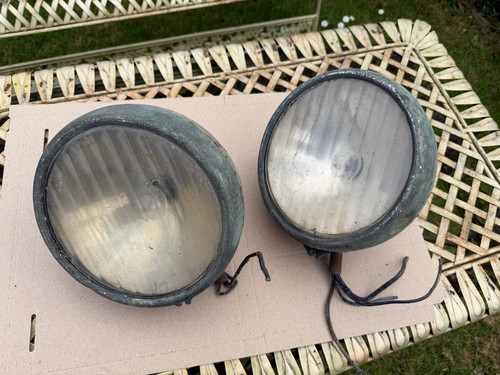 Lucas vintage car - lucas, headlamps