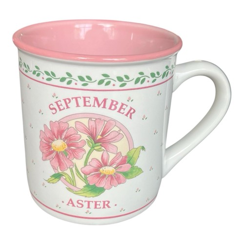 September aster ceramic - september,