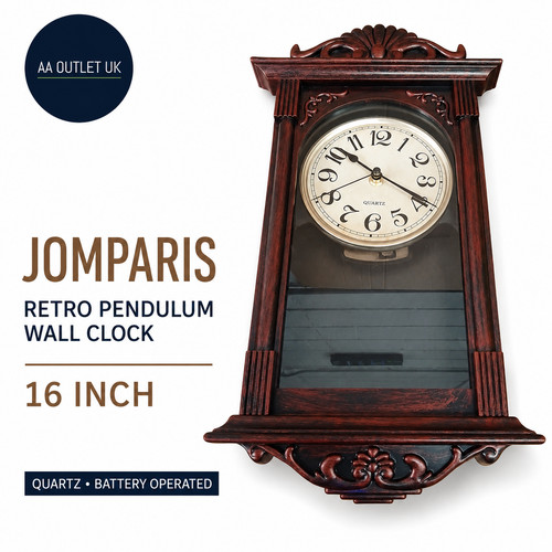 Jomparis pendulum wall clock - jomparis,