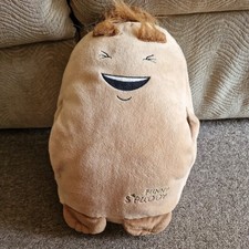 Funny Spuddy Couch Potato Cushion Buddy for remote, drinks and snacks 