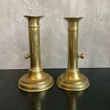 Antique Pair French Candle