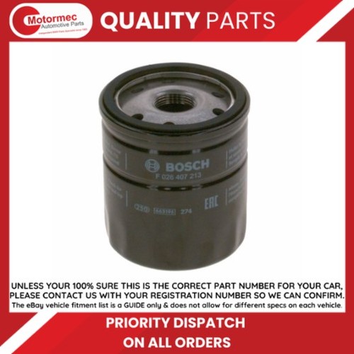 Bosch oil filter 026 407 - filter, 213