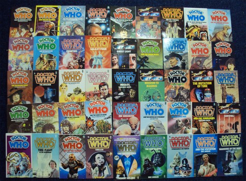 Doctor who target novels - who, novels.