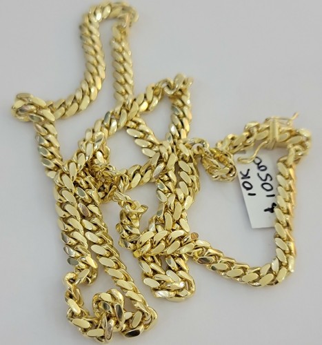 Solid 10k gold miami - solid,
