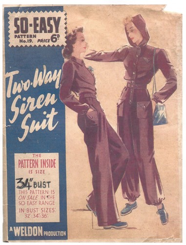 1940 ww2 vintage sewing - 1940,