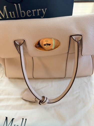 Mulberry bayswater leather bag - mulberry,