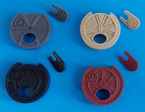 Wing dial covers - x-wing,