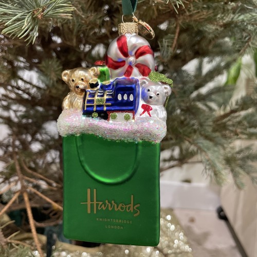 Harrods glass blown filled - harrods,