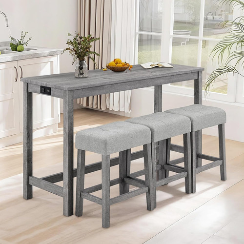 Piece bar table set dining - piece,
