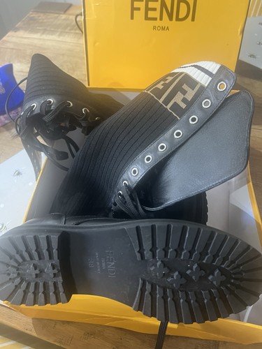 Fendi boots size black - fendi,