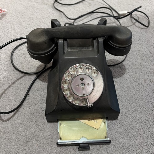 Gpo 332f bakelite - bakelite, rotary
