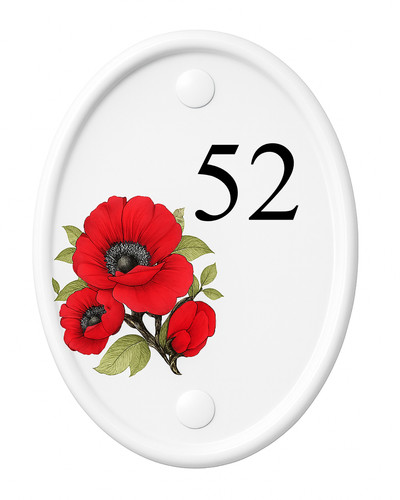 Personalised ceramic oval - personalised,