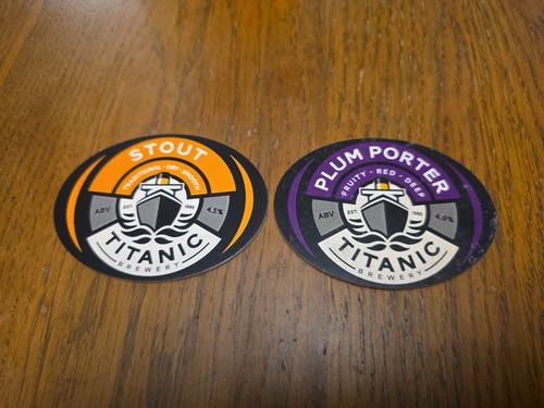 Titanic brewery oval pump - titanic,