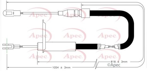 Apec rear brake - apec, for