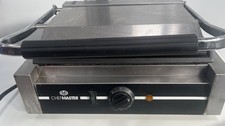 CHEF MASTER COMMERCIAL ELECTRIC PANINI GRILL SANDWICH MAKER