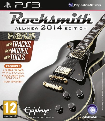 Ps3 rocksmith 2014 - ps3, edition