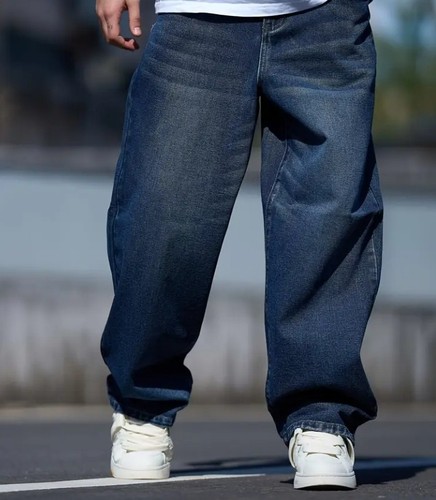 Mens jeans loose wide - wide, leg