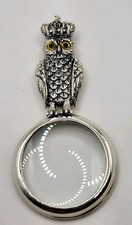 Crowned Big Eyed Owl Bird