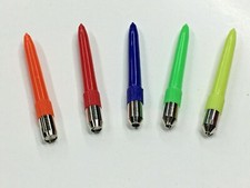 BREAD PUNCH SET  MULTI COLOUR / CHROME  SET OF x 5 (2mm to 6mm)