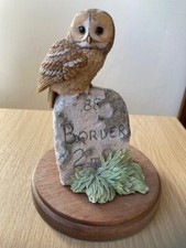 BORDER FINE ARTS "TAWNY OWL ON