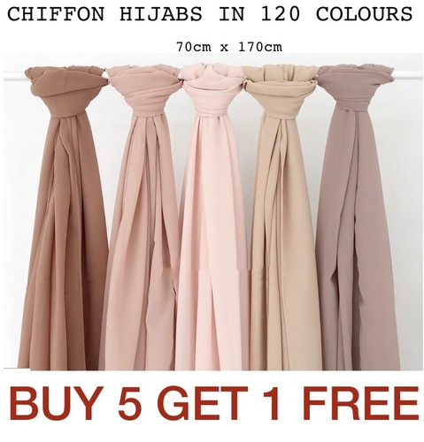 Chiffon scarf hijab - hijab, high