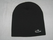 BRAND NEW  ATTICUS  Logo Beanie Hat  Black  Medium