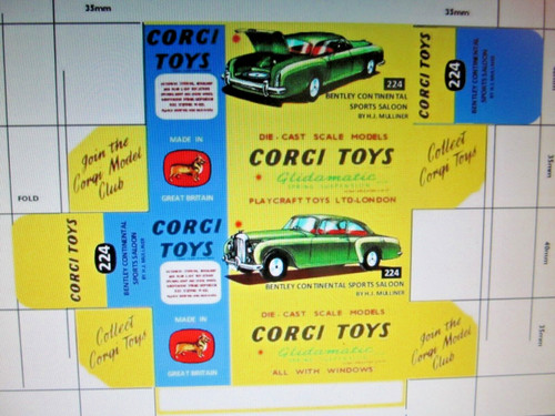 Repro replica box for - box,