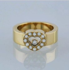 CHOPARD HAPPY DIAMOND RING 18K