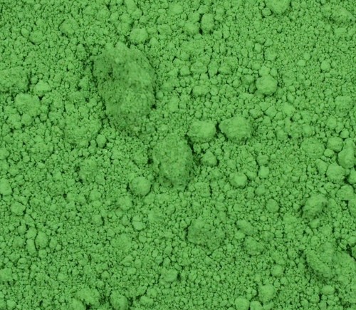 Grass green pigment colour dye - green,