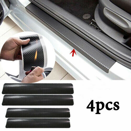 4pcs carbon fibre - 3d, car