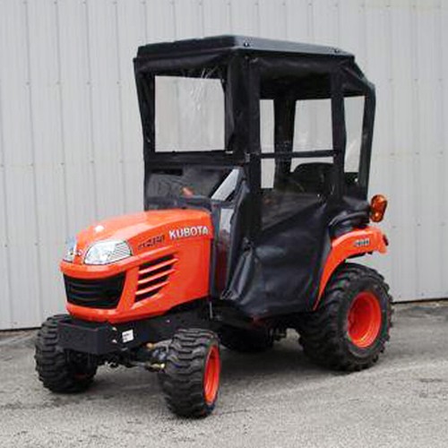 Hardtop tractor cab for kubota - tractor,