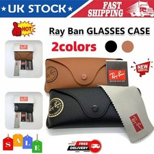 For Ray ban Leather Pouch