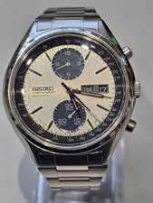 Seiko 6138-8020 Panda Watch -