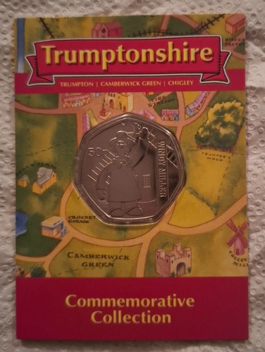 Trumptonshire windy miller - miller, 50p