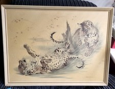 Signed Framed RALPH THOMPSON