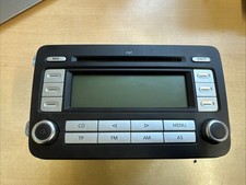 VW GOLF MK5 RADIO STEREO Mp3 CD PLAYER HEAD UNIT 1K0035186AF WITH CODE