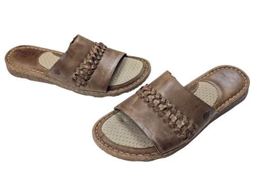 Born trenza brown leather - trenza,