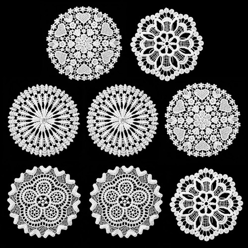8pcs vintage lace - lace, for