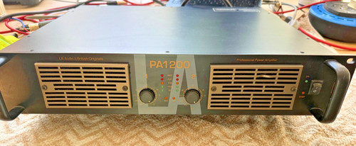 Audio pa1200 amplifier - la,