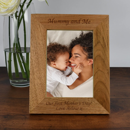 Personalised wooden 5x7 mummy - 5x7,