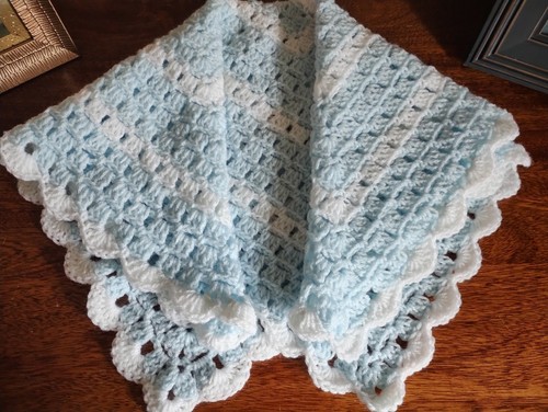 Hand knitted crochet - 🩵, baby