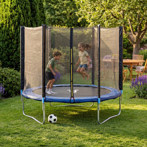 Children 8ft trampoline - children's,