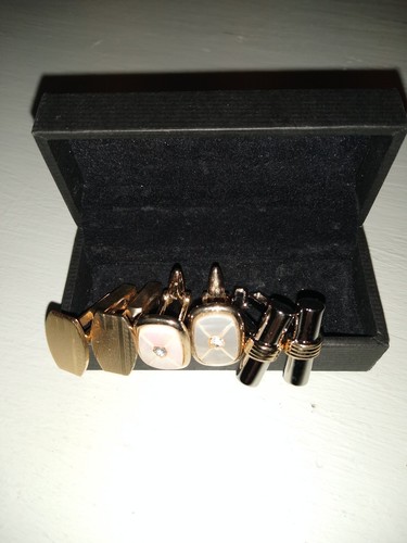 Pairs vintage cufflinks - 3,