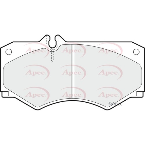Brake pads set - brake, mahindra